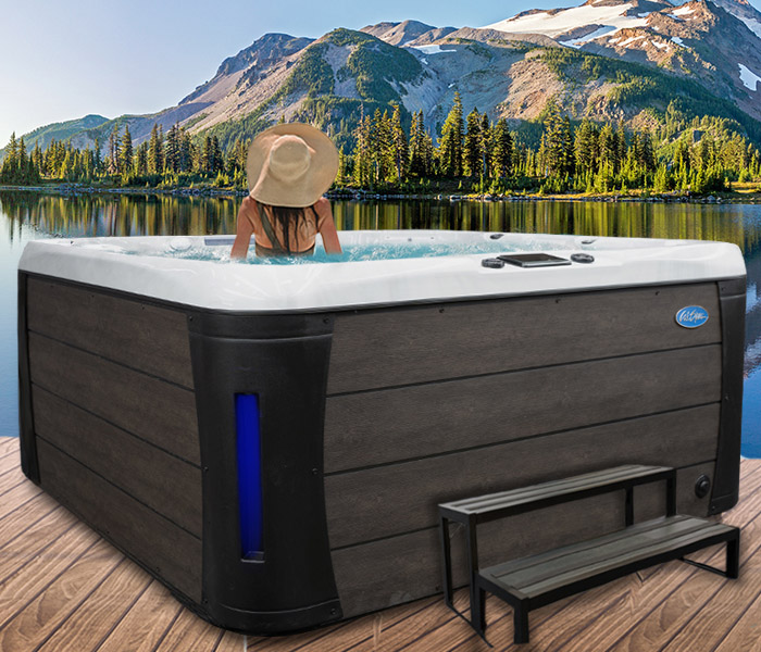 Calspas hot tub being used in a family setting - hot tubs spas for sale Troy